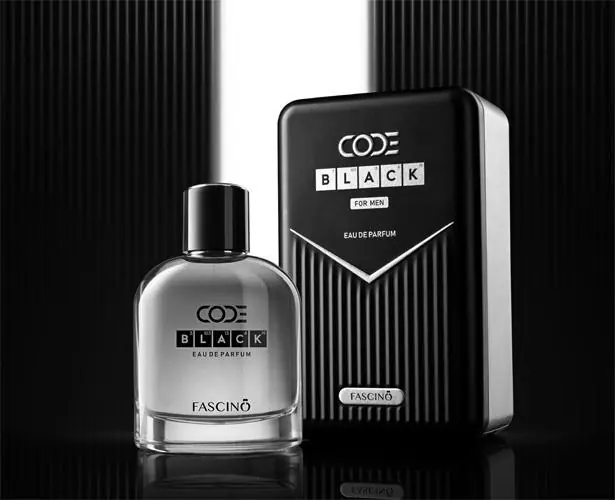 Fascino Code Black Parfume For Men Eau De–100Ml