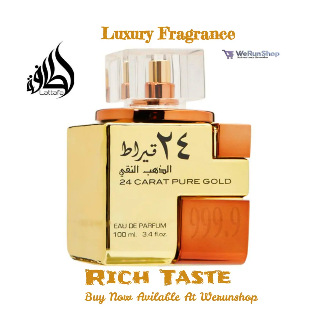 Lattafa 24 Carat Perfume Pure Gold 100ml