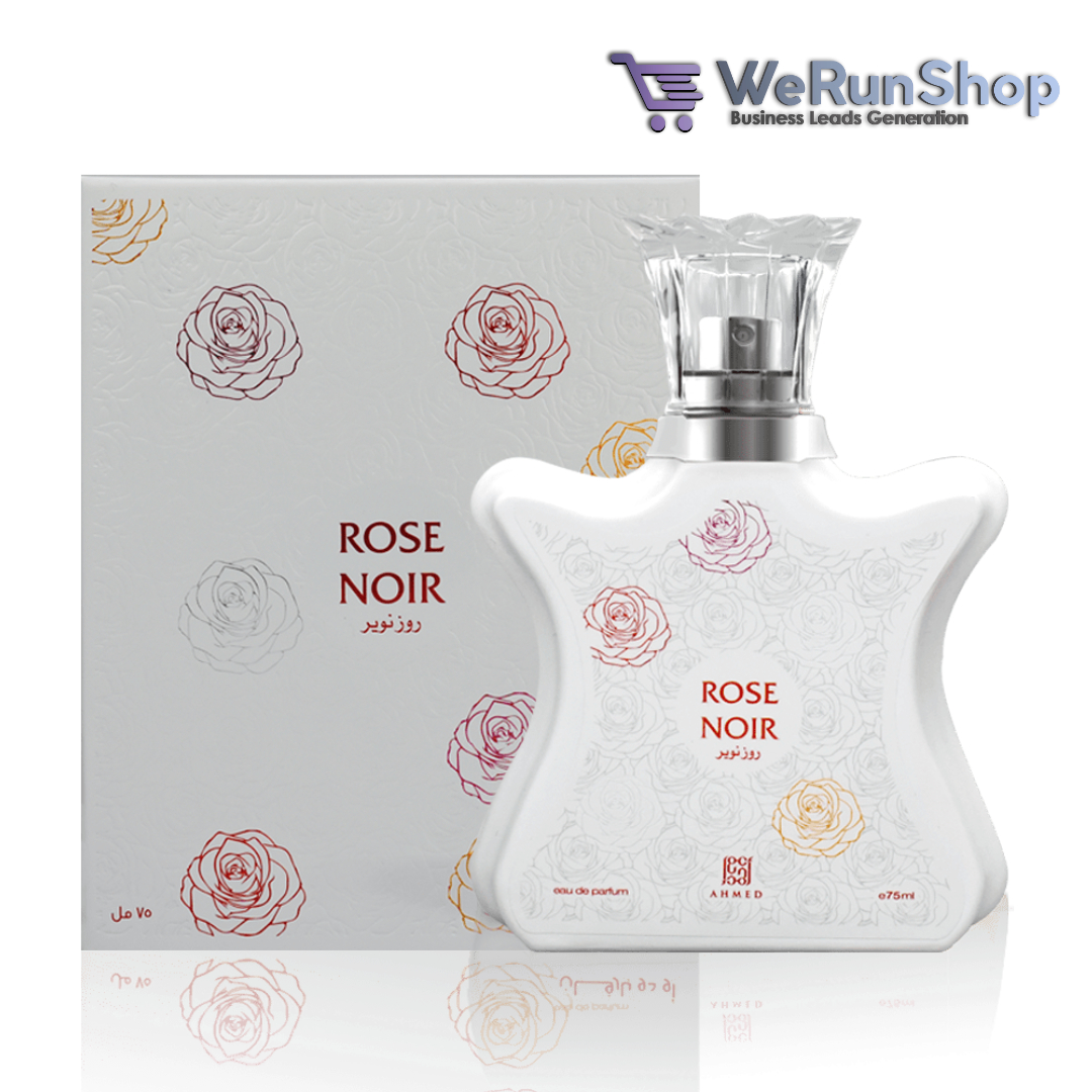 Ahmed Al Maghribi Rose Noir Perfume 75ML
